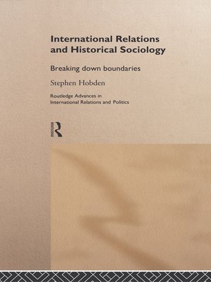 cover image of International Relations and Historical Sociology